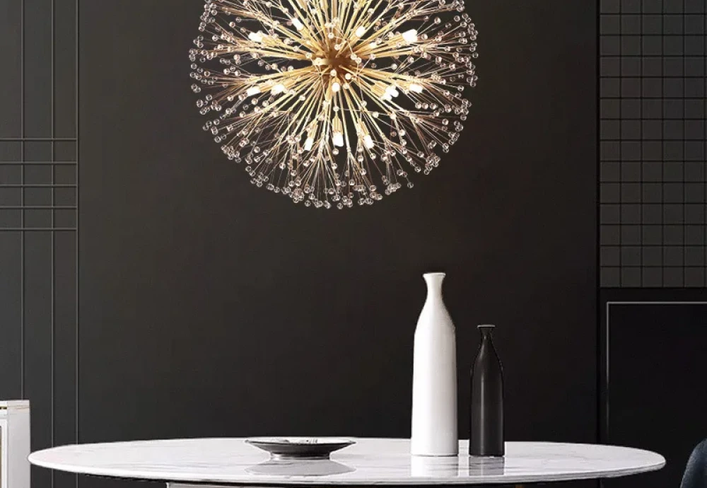 clear glass globe chandelier