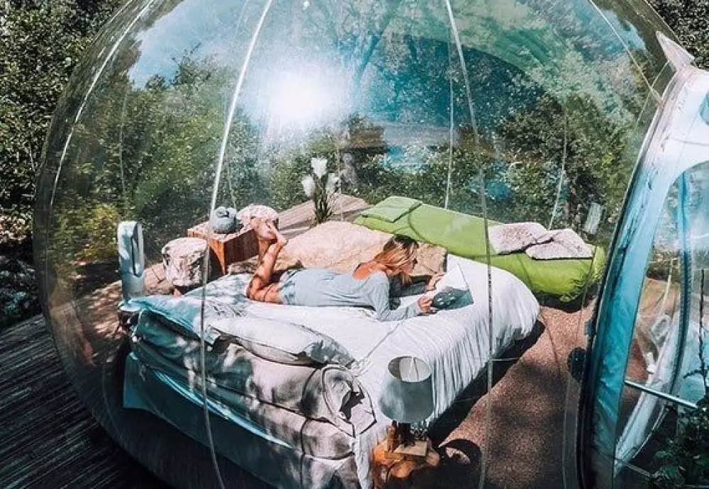 bubble tent house