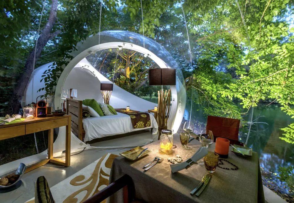 weather bubble tent