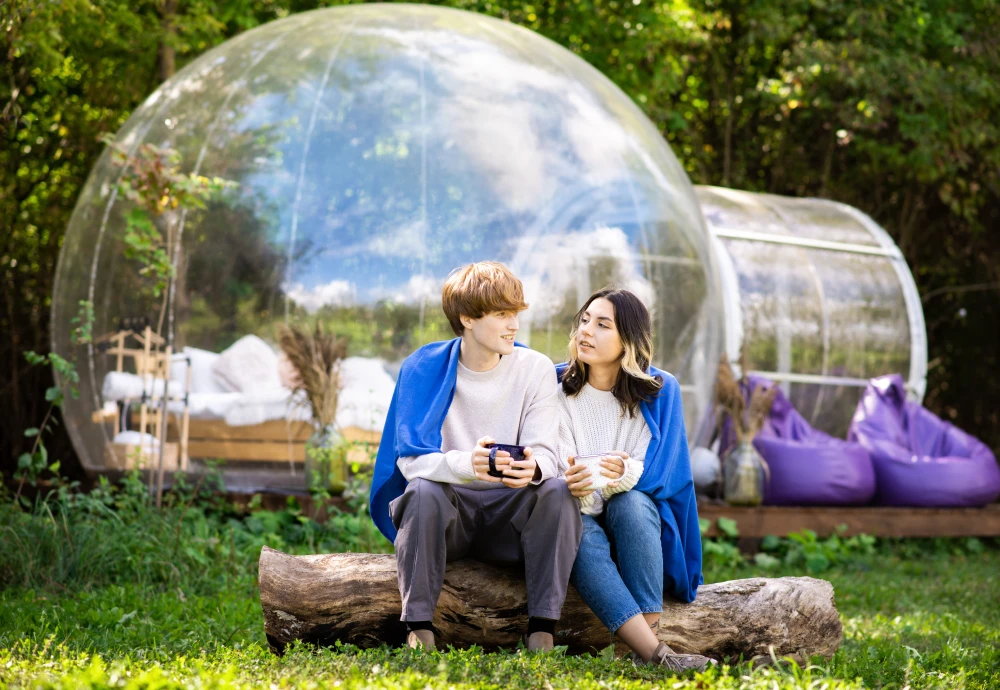 bubble tents in texas