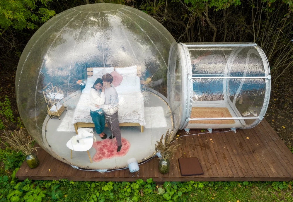 inflatable bubble tents