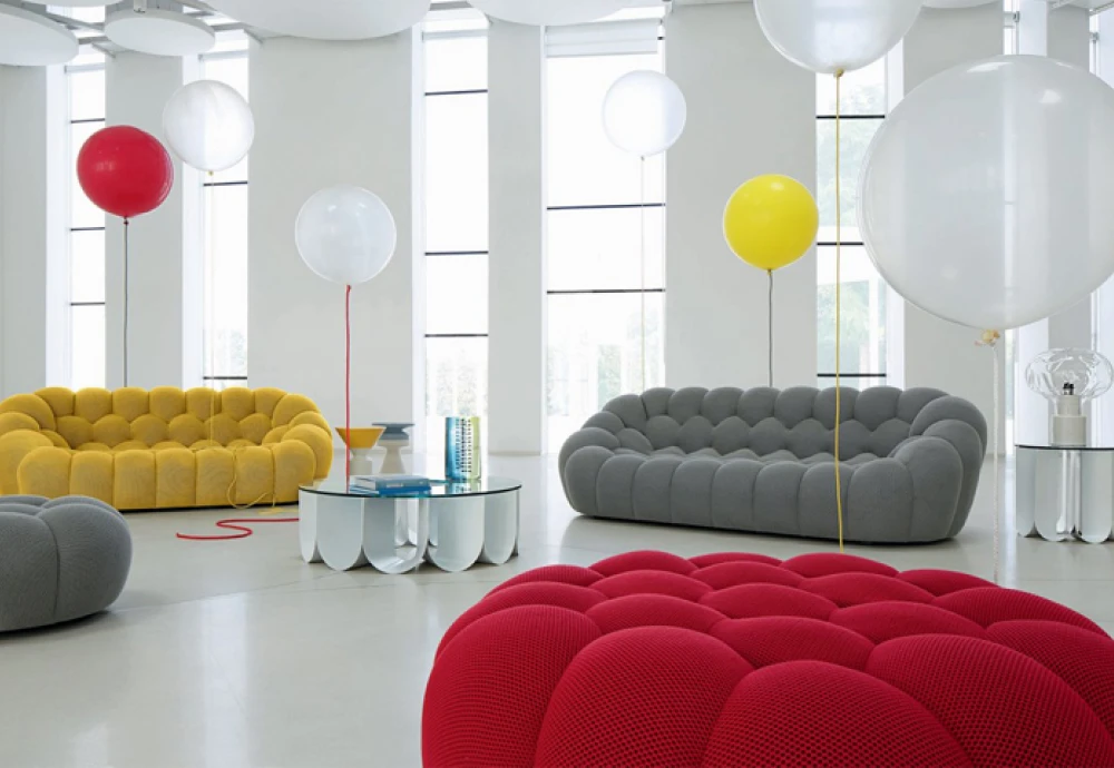 velvet bubble couch