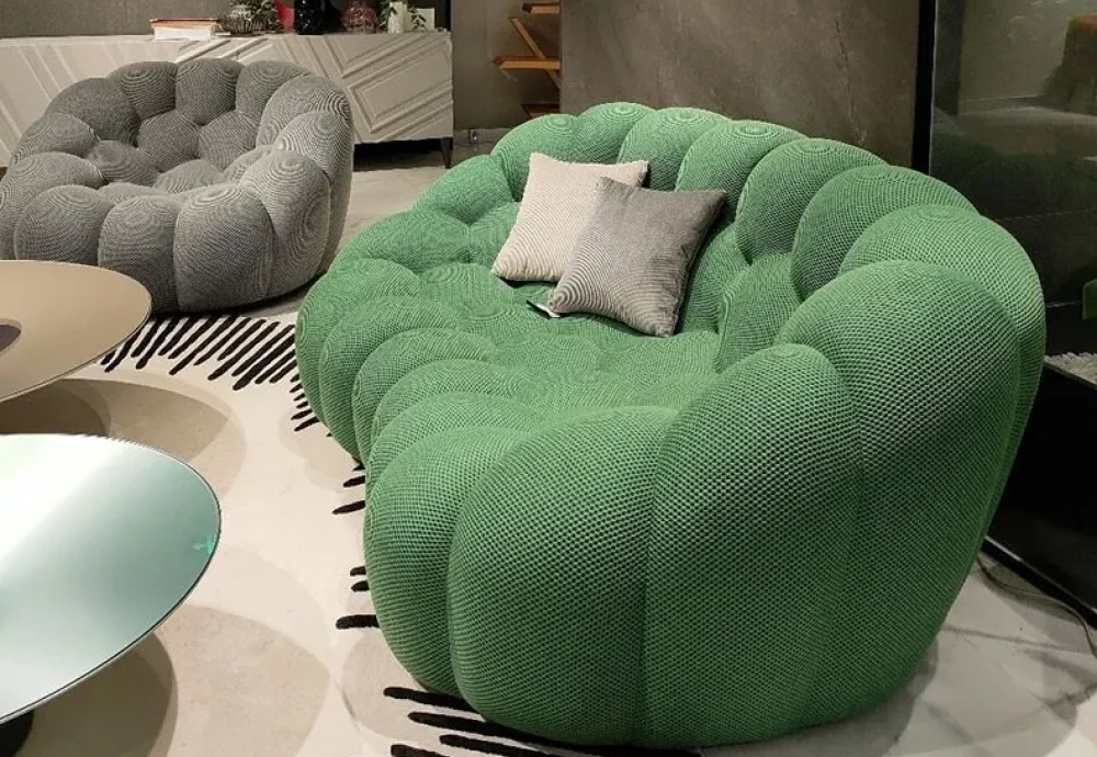 velvet bubble couch